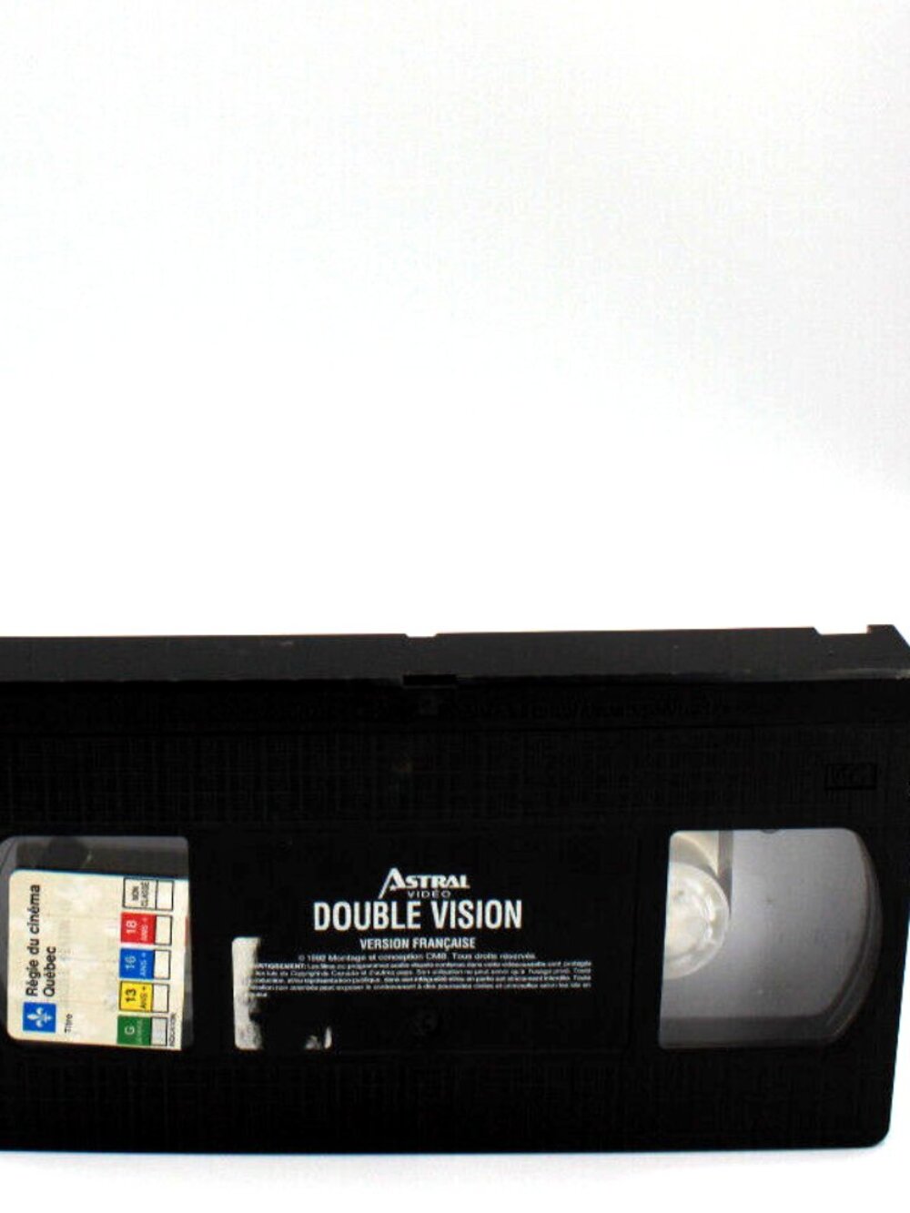 Double Vision (VHS)(French) Tested - Picture 3 of 4